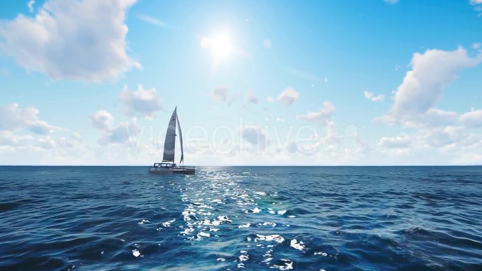 Sailing Catamaran Videohive 20709428 Motion Graphics Image 3