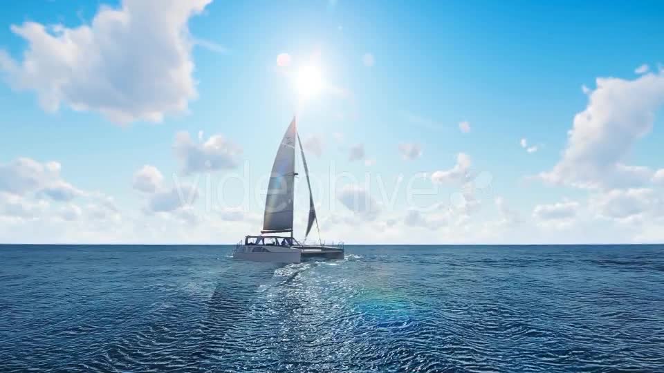 Sailing Catamaran Videohive 20709428 Motion Graphics Image 7