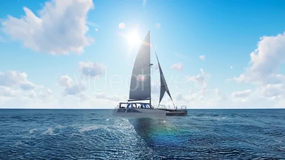 Sailing Catamaran Videohive 20709428 Motion Graphics Image 9