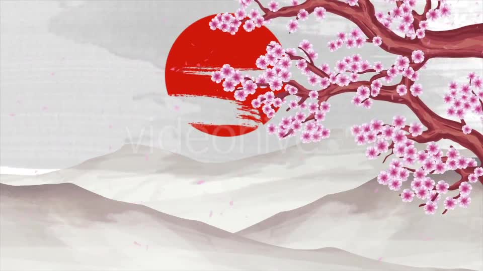 Sakura Moon Videohive 20648617 Motion Graphics Image 1