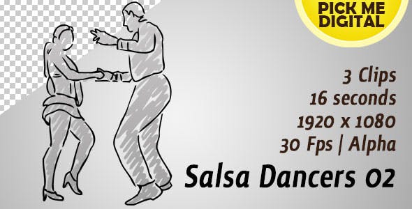 Salsa Dancers 02 - Download 20233970 Videohive