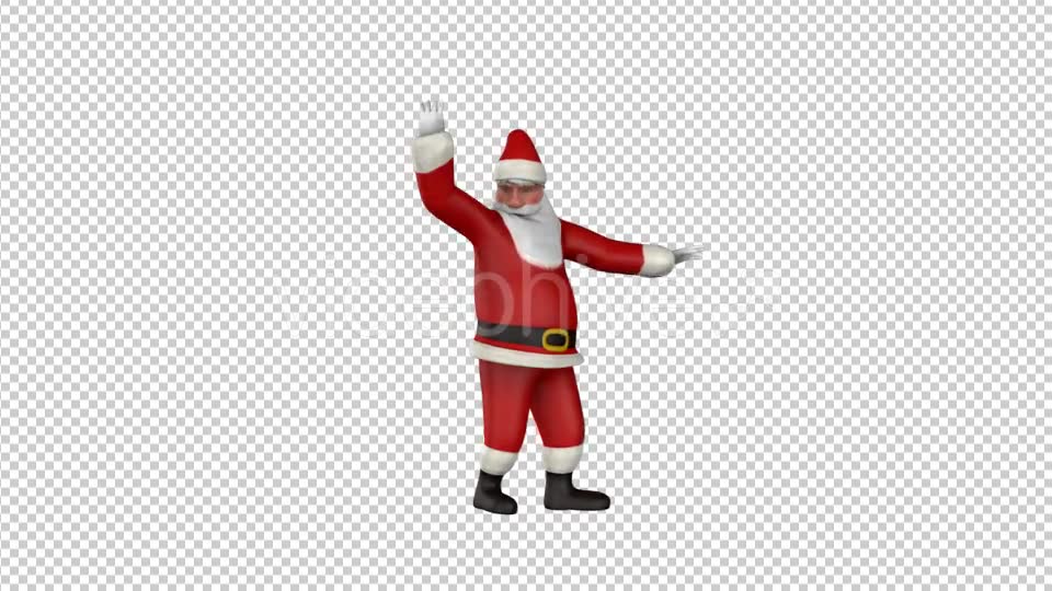 Santa Christmas Dancing Hip Hop Videohive 20932057 Motion Graphics Image 2