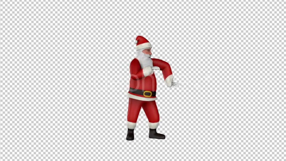 Santa Christmas Dancing Hip Hop Videohive 20932057 Motion Graphics Image 3