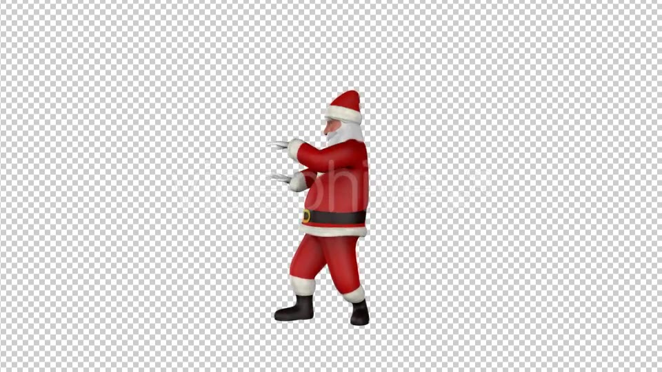 Santa Christmas Dancing Hip Hop Videohive 20932057 Motion Graphics Image 5