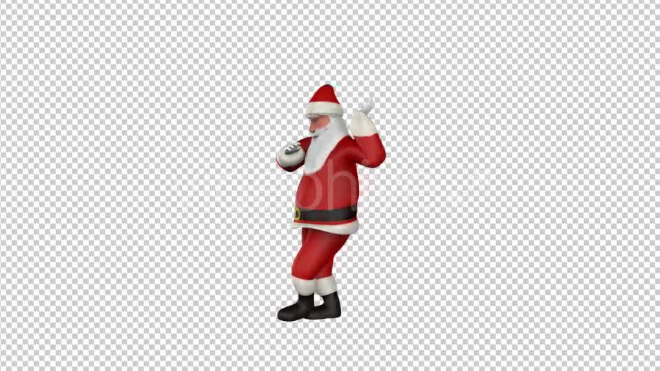 Santa Christmas Dancing Hip Hop Videohive 20932057 Motion Graphics Image 8