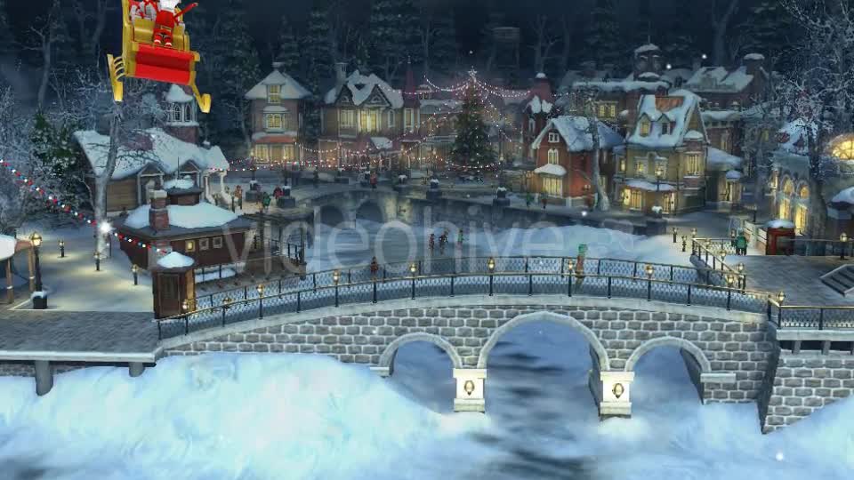 Santa Claus Sleigh Transition Videohive 18950228 Motion Graphics Image 1