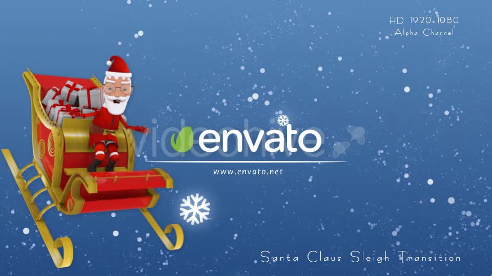 Santa Claus Sleigh Transition Videohive 18950228 Motion Graphics Image 10