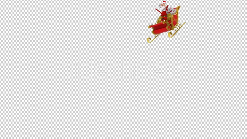Santa Claus Sleigh Transition Videohive 18950228 Motion Graphics Image 8