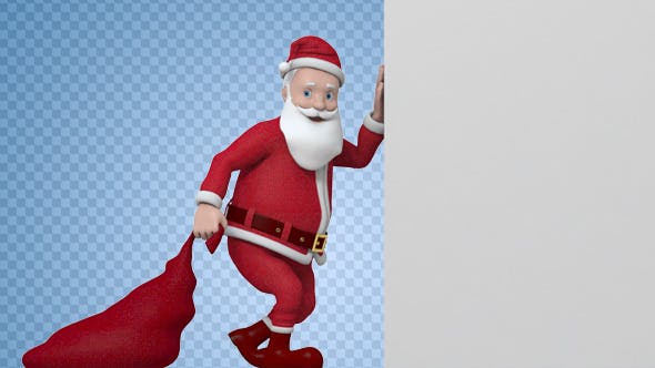Santa Reveal Animation - Videohive 6366735 Download