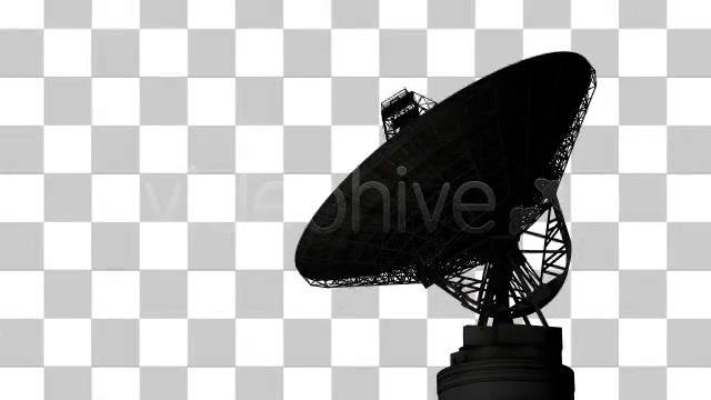 Satellite Dish Time Lapse on Night Sky Stars Videohive 4592857 Motion Graphics Image 6