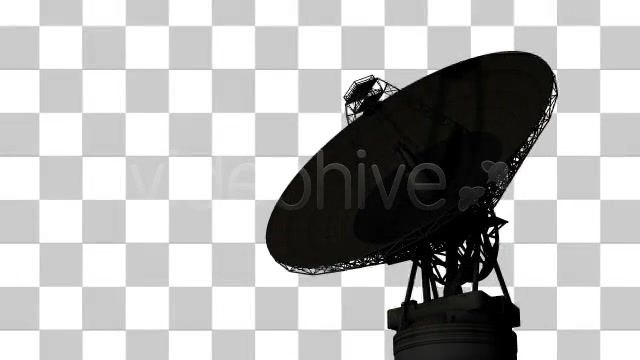 Satellite Dish Time Lapse on Night Sky Stars Videohive 4592857 Motion Graphics Image 7