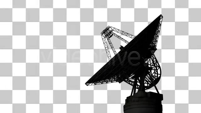 Satellite Dish Time Lapse on Night Sky Stars Videohive 4592857 Motion Graphics Image 9