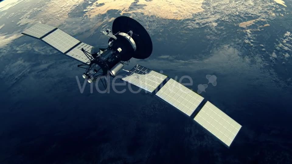 Satellite over Earth 3 Videohive 16700618 Motion Graphics Image 2