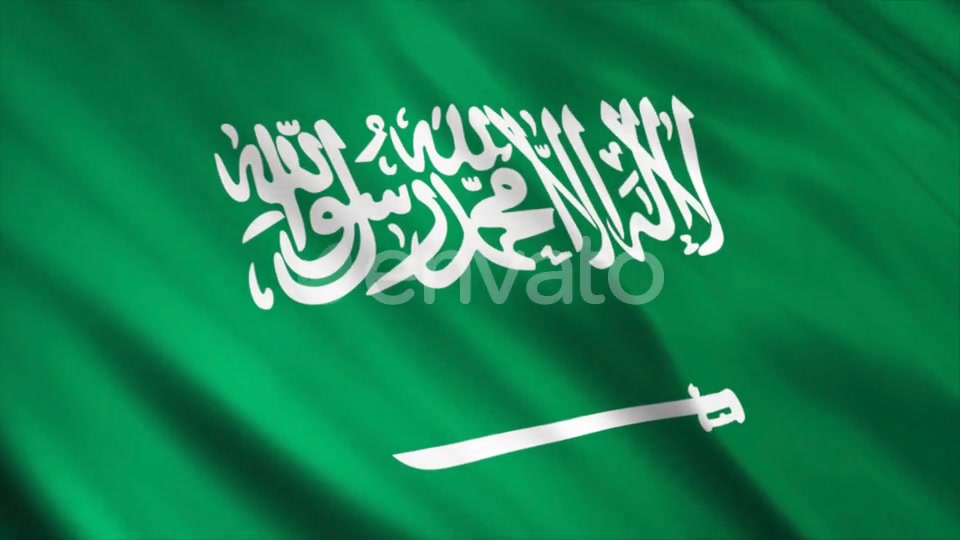Saudi Arabia Flags Videohive 24638720 Motion Graphics Image 5