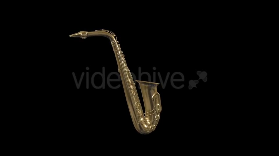 Saxophone Flying Over Screen Pack of 3 Videohive 12231861 Motion Graphics Image 10