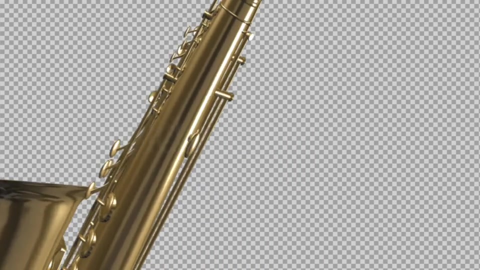 Saxophone Flying Over Screen Pack of 3 Videohive 12231861 Motion Graphics Image 11