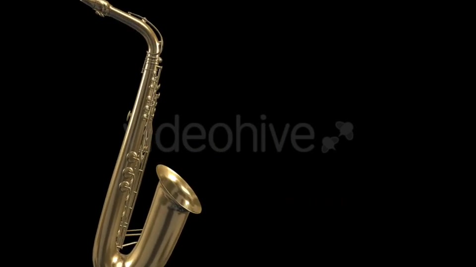 Saxophone Flying Over Screen Pack of 3 Videohive 12231861 Motion Graphics Image 6