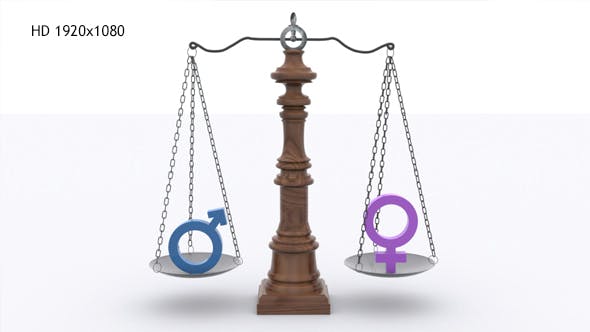 Scale Gender Equality Balance - Videohive 14855387 Download