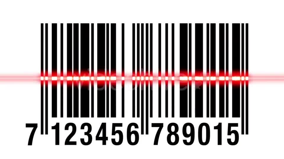 Scanning EAN Barcode Isolated Videohive 20020823 Motion Graphics Image 2
