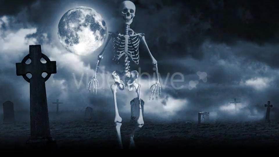 Scary Halloween Night Background Videohive 17356023 Motion Graphics Image 7