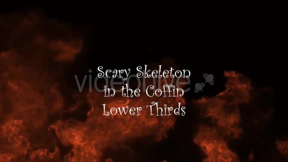 Scary Skeketon In The Coffin Lower Thirds Videohive 20759133 Motion Graphics Image 9