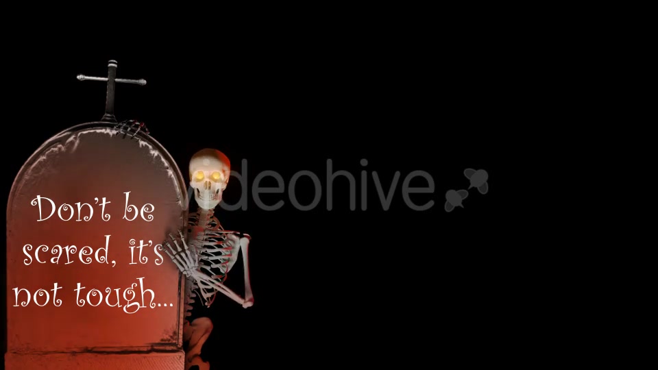 Scary Skeleton Lower Thirds Videohive 20742166 Motion Graphics Image 12