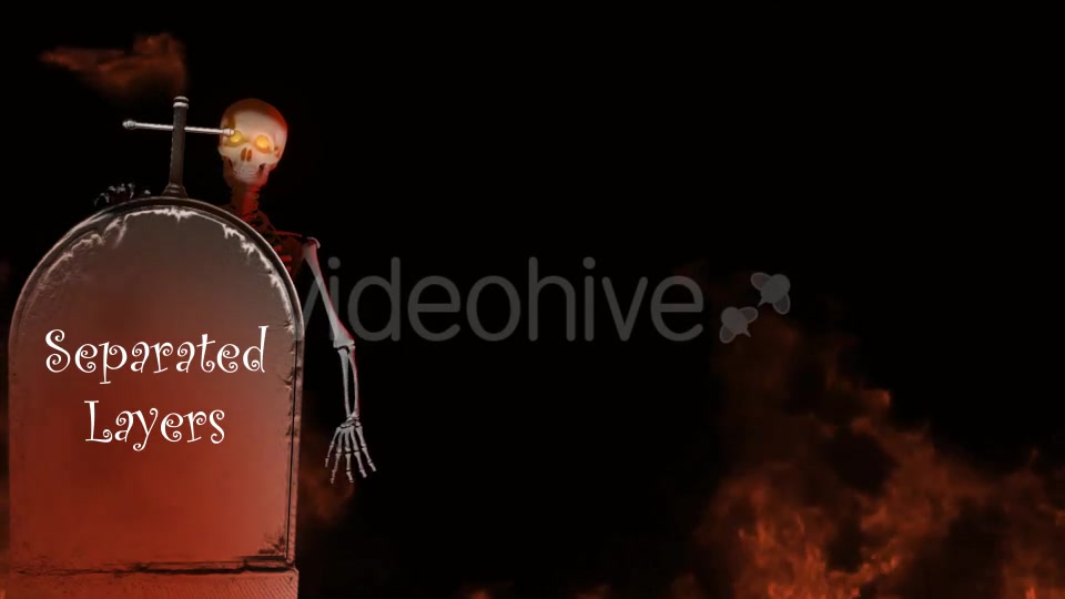 Scary Skeleton Lower Thirds Videohive 20742166 Motion Graphics Image 3