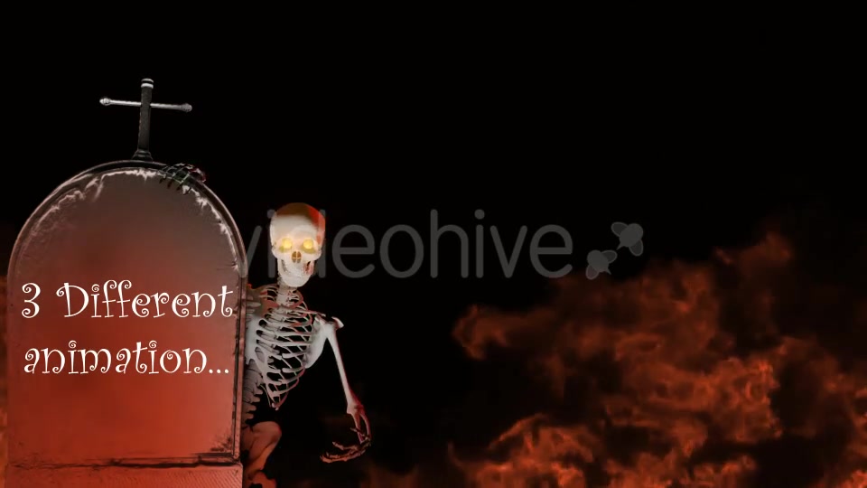 Scary Skeleton Lower Thirds Videohive 20742166 Motion Graphics Image 4