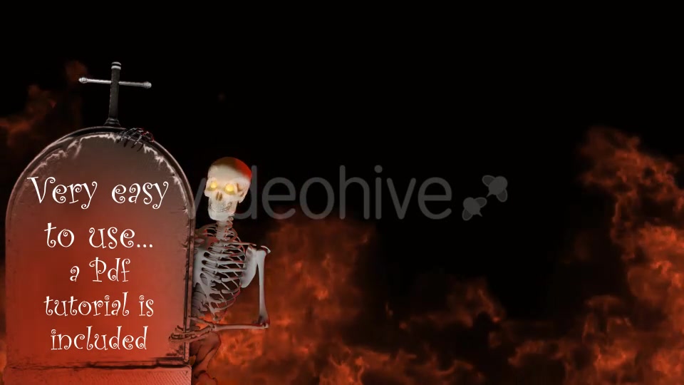 Scary Skeleton Lower Thirds Videohive 20742166 Motion Graphics Image 6