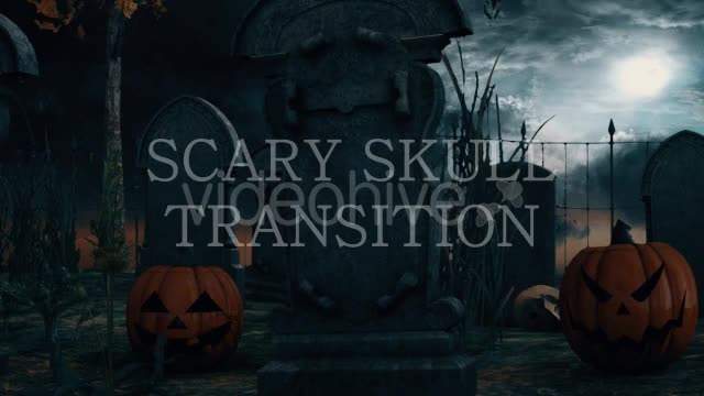 Scary Skull Transition Videohive 18187993 Motion Graphics Image 1