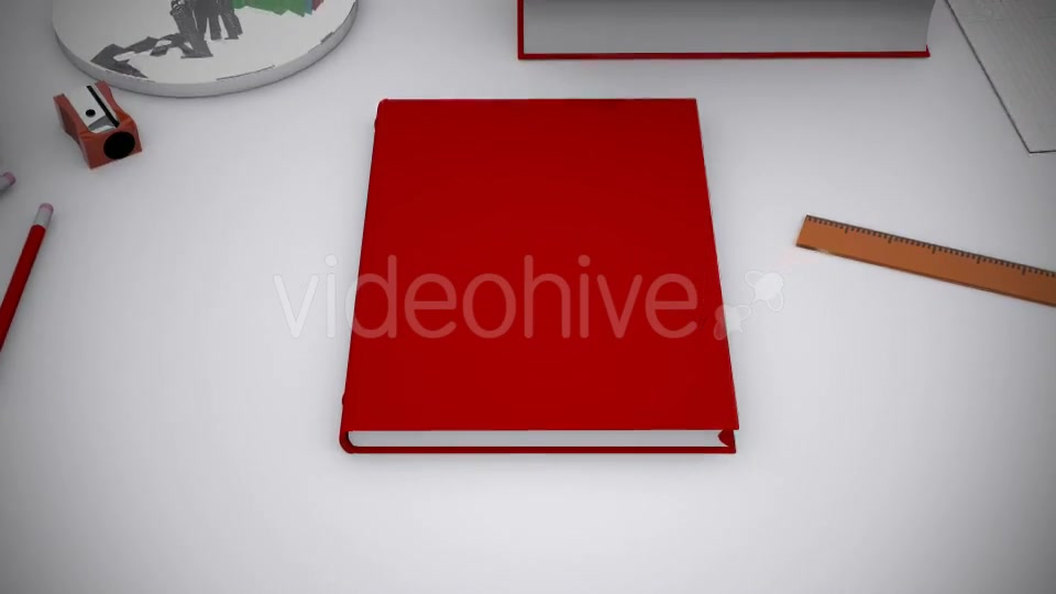 School Equipment Book Open Videohive 13443504 Motion Graphics Image 6