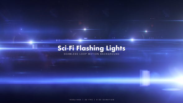 Sci Fi Flashing Lights - 12508184 Videohive Download