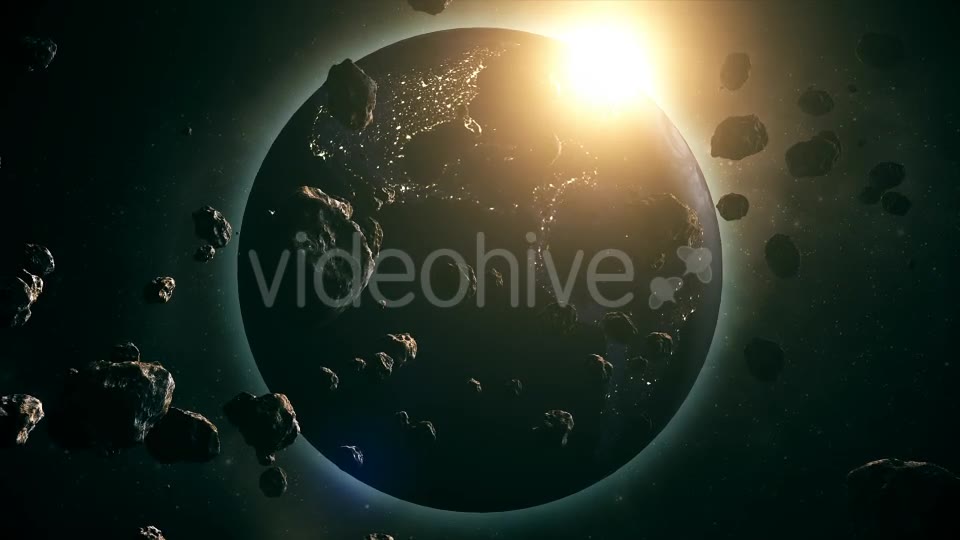 Sci Fi Planet and Asteroids Videohive 19853375 Motion Graphics Image 2