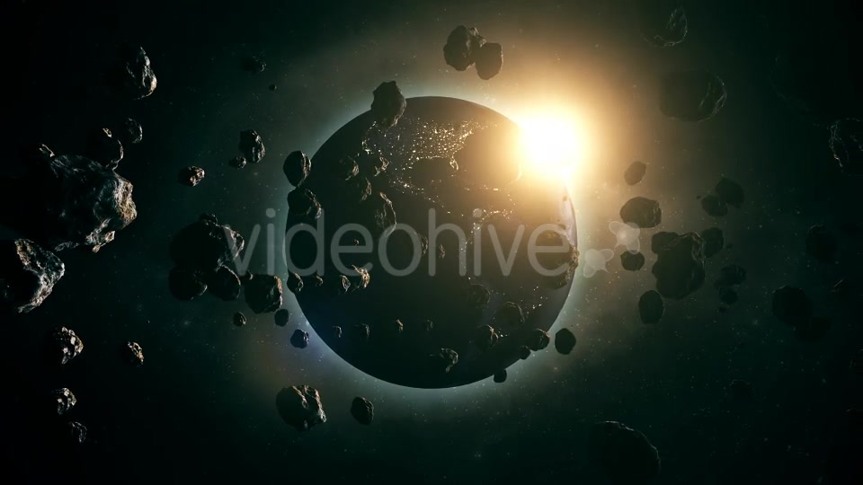 Sci Fi Planet and Asteroids Videohive 19853375 Motion Graphics Image 6