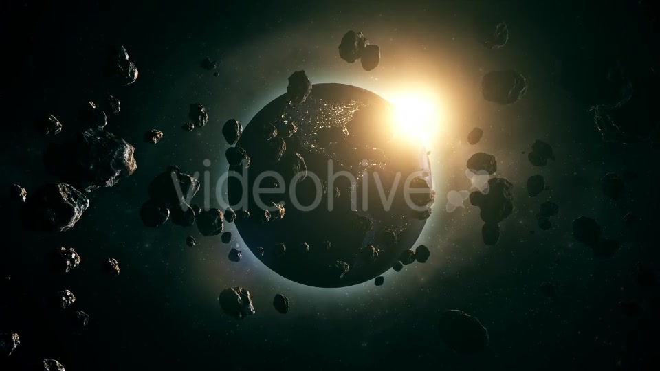 Sci Fi Planet and Asteroids Videohive 19853375 Motion Graphics Image 7