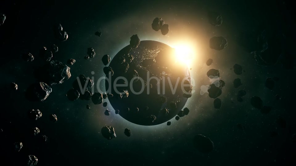 Sci Fi Planet and Asteroids Videohive 19853375 Motion Graphics Image 8