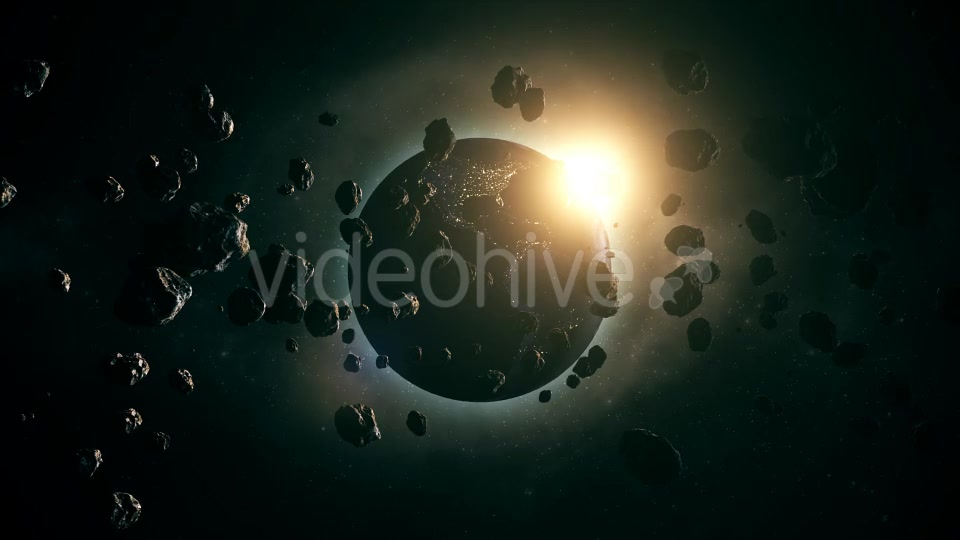 Sci Fi Planet and Asteroids Videohive 19853375 Motion Graphics Image 9