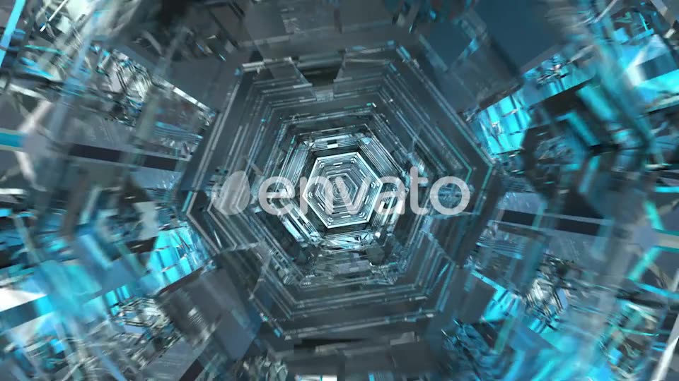 Sci Fi Tunnel Videohive 24857527 Motion Graphics Image 2