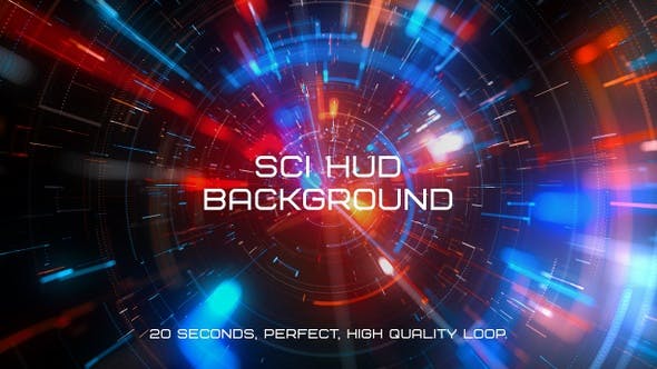 Sci Hud Background - Download Videohive 22792793