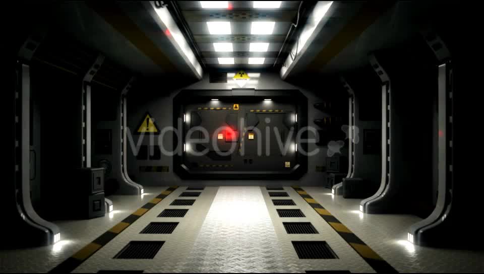 SciFi Door Transition Videohive 19306060 Motion Graphics Image 1
