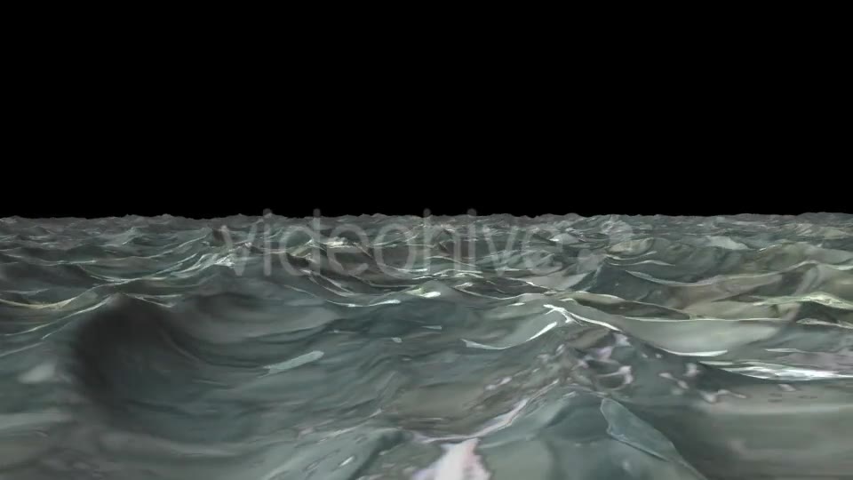 Sea Water Day Time Waving Loop Videohive 18152344 Motion Graphics Image 2