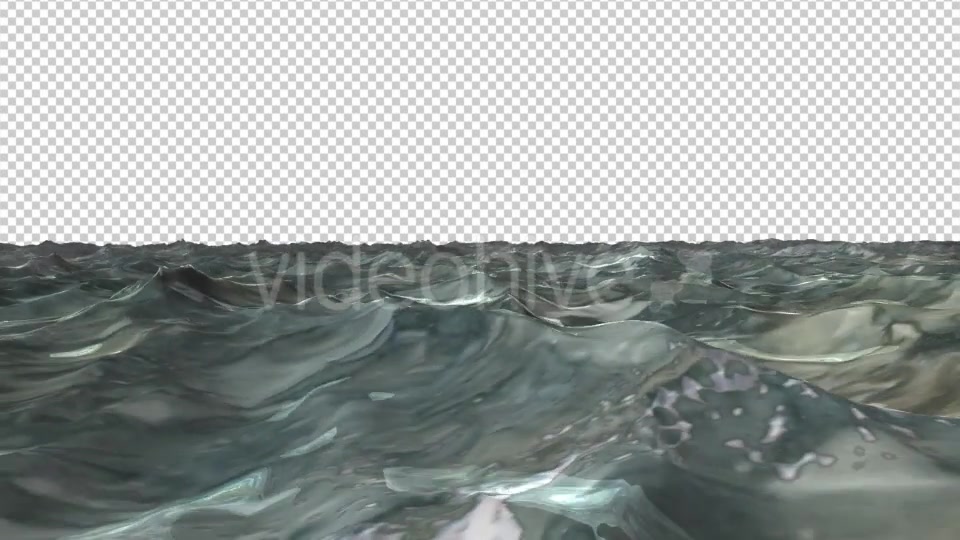 Sea Water Day Time Waving Loop Videohive 18152344 Motion Graphics Image 3