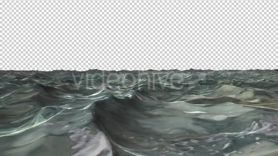 Sea Water Day Time Waving Loop Videohive 18152344 Motion Graphics Image 4