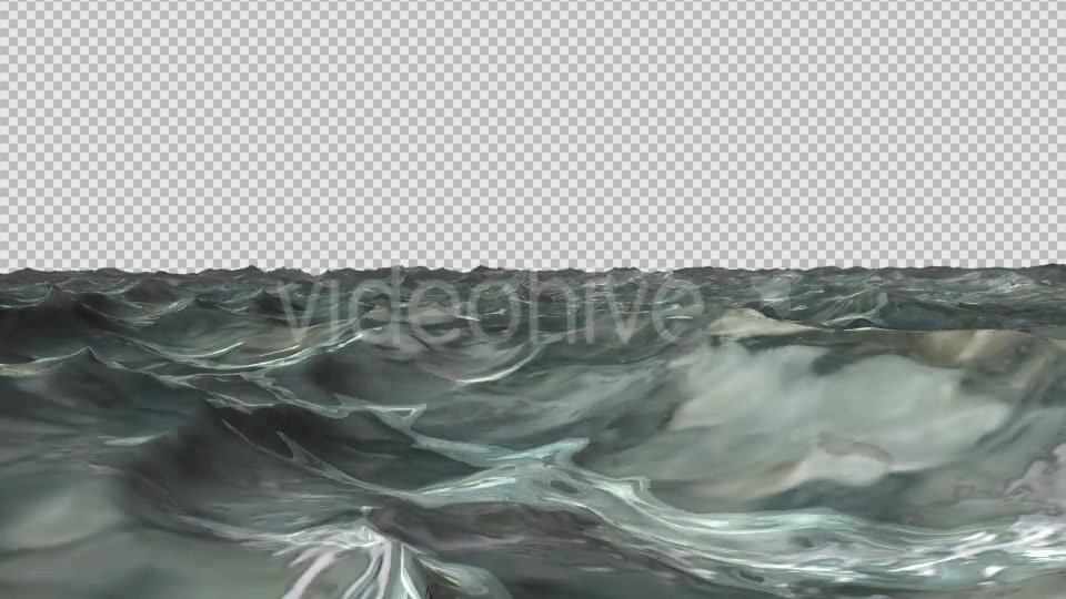 Sea Water Day Time Waving Loop Videohive 18152344 Motion Graphics Image 5