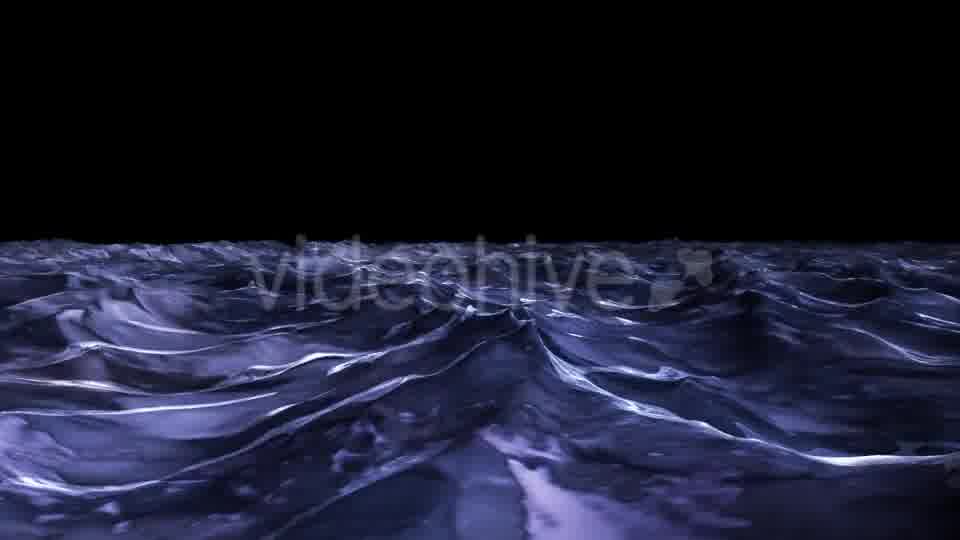Sea Water Night Time Waving Loop Videohive 18152413 Motion Graphics Image 12