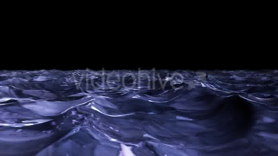 Sea Water Night Time Waving Loop Videohive 18152413 Motion Graphics Image 13