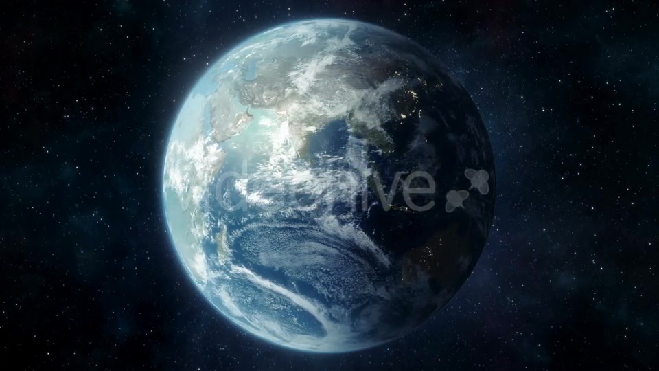 Seamlessly Looped Earth Rotation Videohive 21385356 Motion Graphics Image 10