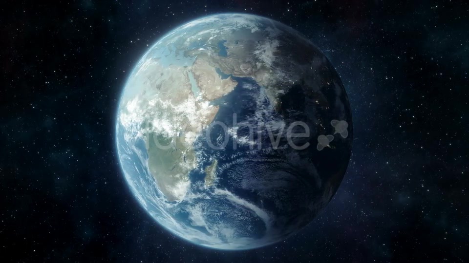 Seamlessly Looped Earth Rotation Videohive 21385356 Motion Graphics Image 11