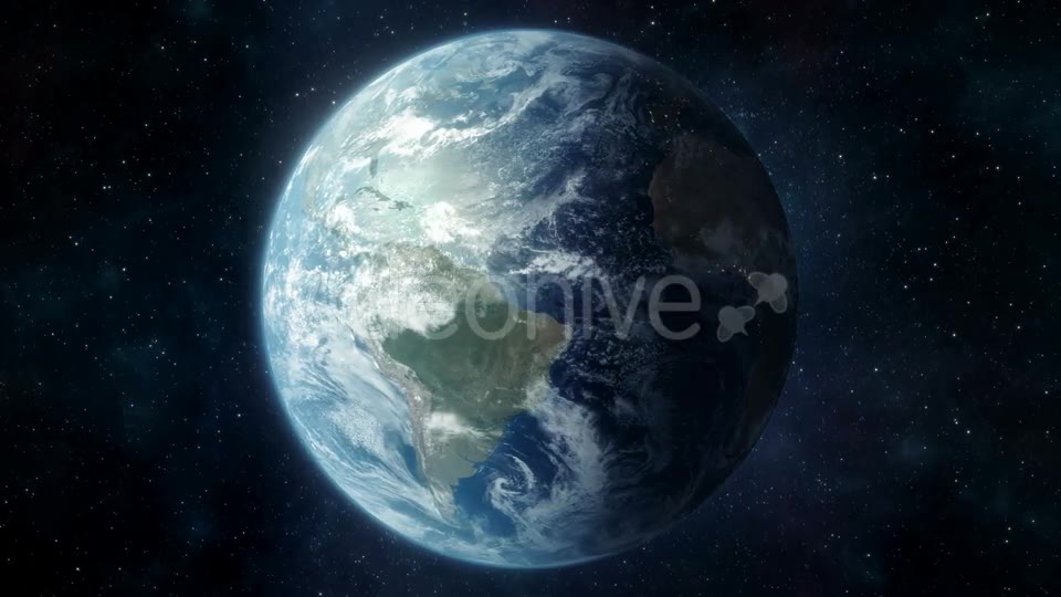 Seamlessly Looped Earth Rotation Videohive 21385356 Motion Graphics Image 2