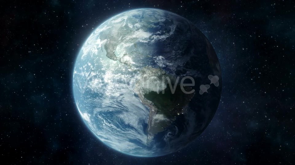 Seamlessly Looped Earth Rotation Videohive 21385356 Motion Graphics Image 3